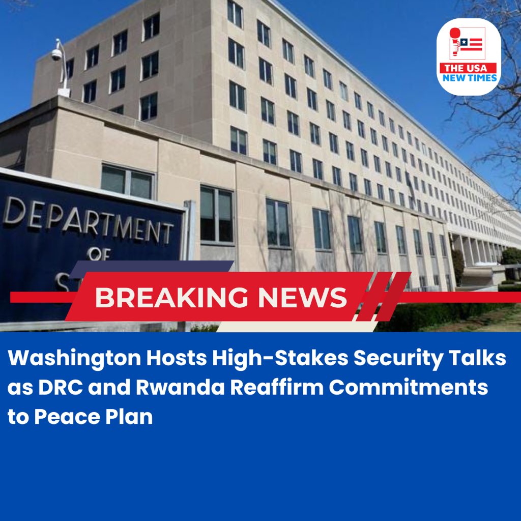 THEUSANEWTIMES's tweet image. Washington, D.C. — Efforts to stabilize eastern Democratic Republic of the Congo entered a new phase this week as representatives from the DRC and Rwanda joined the United States, Qatar, Togo, and the African Union Commission for the fourth Joint Security Coordination Mechanism…