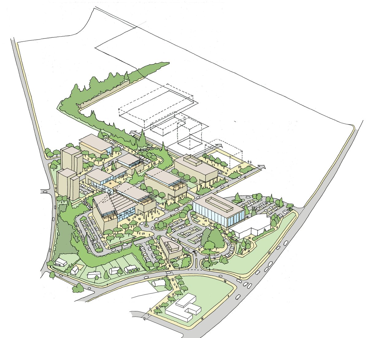 SETU_President's tweet photo. It was a pleasure to welcome regional partners to #SETU today to share the vision for #Glassworks, a campus where university meets enterprise - bringing together research, enterprise, and community ambition in a dynamic and collaborative environment. https://t.co/xzqO5qIAsx