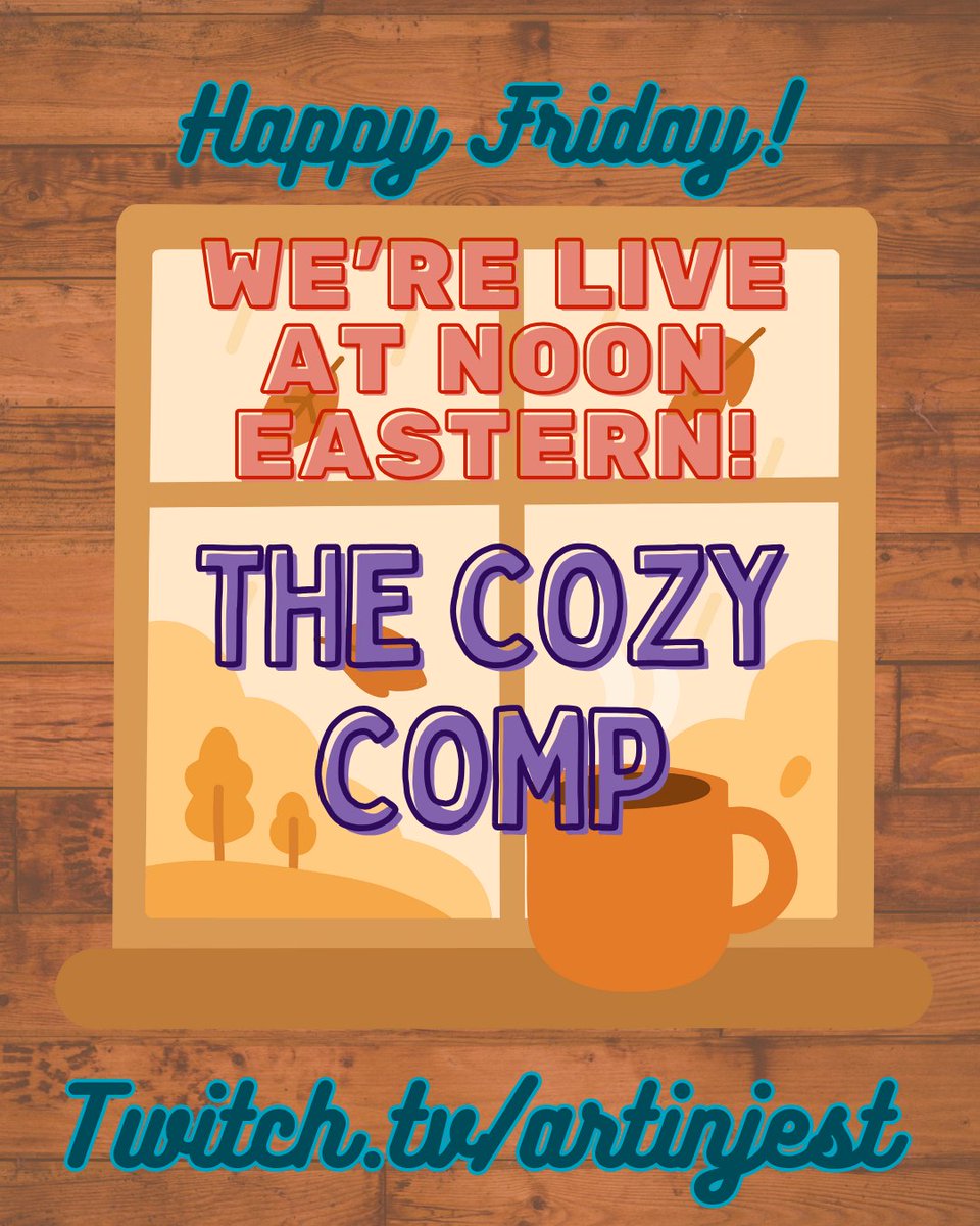 artinjest's tweet image. OKAY HOW ABOUT A SWEET NICE LITTLE FRIDAY CAN WE DO THAT? Have we fixed the borked chipmunks?? Who knows.  I'm live at noon and we WILL begin NICE. NORMAL. NO NONSENSE. NOVEMBER. #happyfriday #goblinsplease #blimpsarenotratedforspace