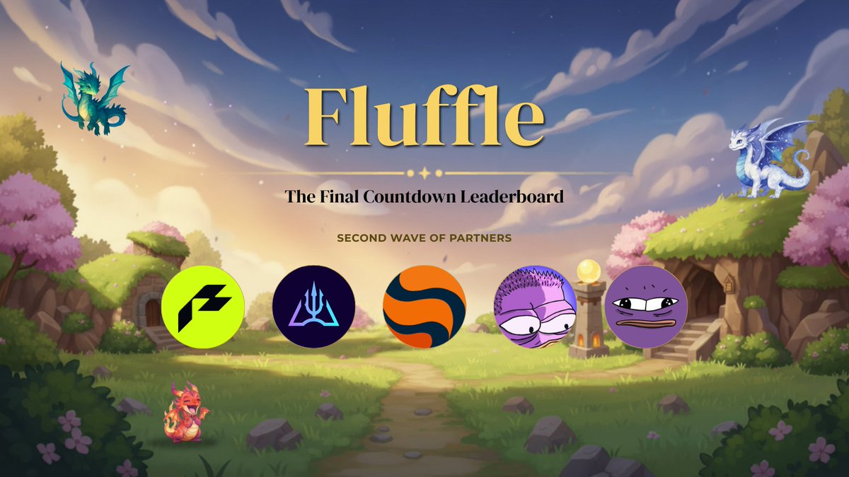 fluffleworld's tweet image. Next wave of prizes is revealed. Come for a chance to win: 

🌸5 @LaMouchNFT FCFS
🌸4 @RareBetSports Player Pass WL
🌸5 @MagmaStaking Gecko Guy roles 
🌸5 @AtlantisDEX_xyz WL
🌸3 @thedaks_png GTD, 4 FCFS, 1 $DAK role

Leaderboard now ends Saturday Nov 22nd, 11:59PM UTC.