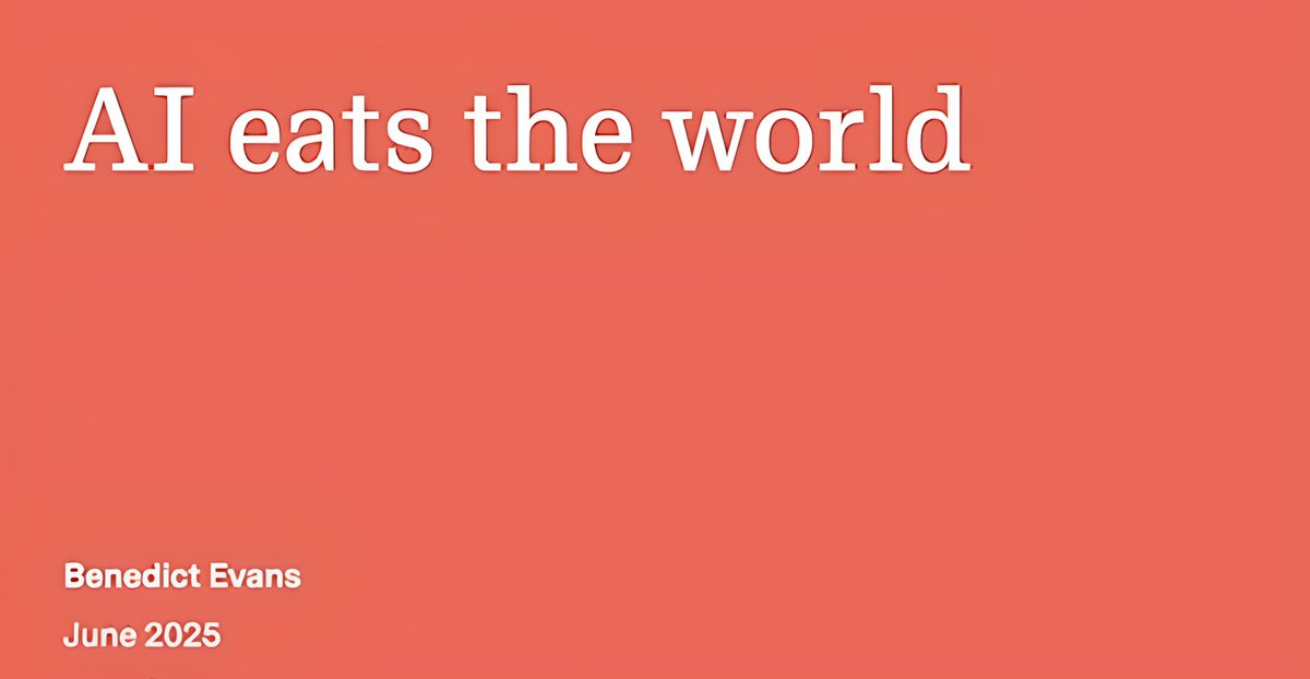 The best analyses of the AI technology ever done,

 TLDR 🧵 :