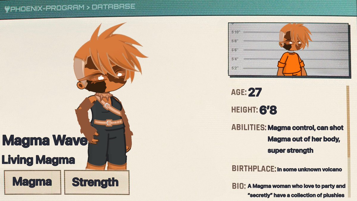 MrMagma468's tweet image. My seventh Dispatch OC and member of the X-Team!

Magma Wave, living magma! #dispatch #dispatchoc #oc