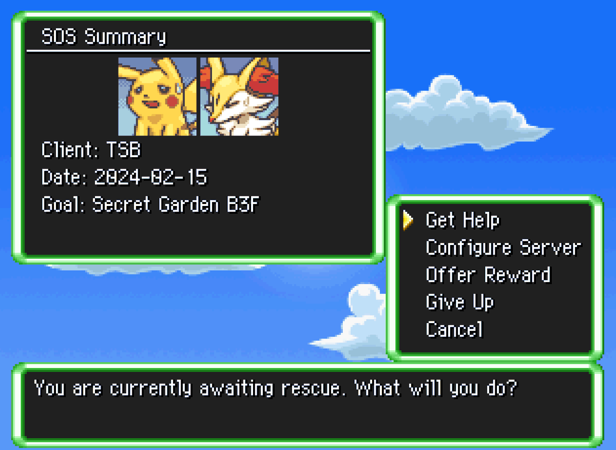 PokeFangameNews's tweet photo. Pokémon Mystery Dungeon: Origins received an update! 🌌
This update adds a new dungeon.
Features:
- New items
- "Team mode"
- Recruit via Apricorns
- Shiny Pokemon
- Tweaked moves and abilities
- Online features
-Modding support

⏬ Check it out ⏬
https://t.co/NsaJrtRitl https://t.co/3zXPHAtT6D