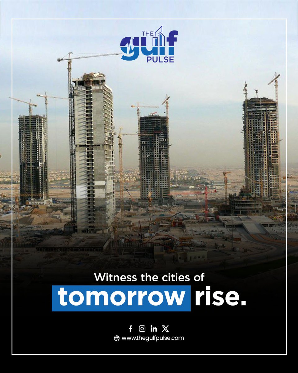 ThisisGulfPulse's tweet image. From waterfront districts to new residential hubs, UAE’s urban landscape is evolving at record speed. We bring you a closer look at the latest developments shaping our skylines.
#UrbanDevelopment #UAEProjects #RealEstateUAE #TheGulfPulse #CityGrowth #DubaiRealEstate