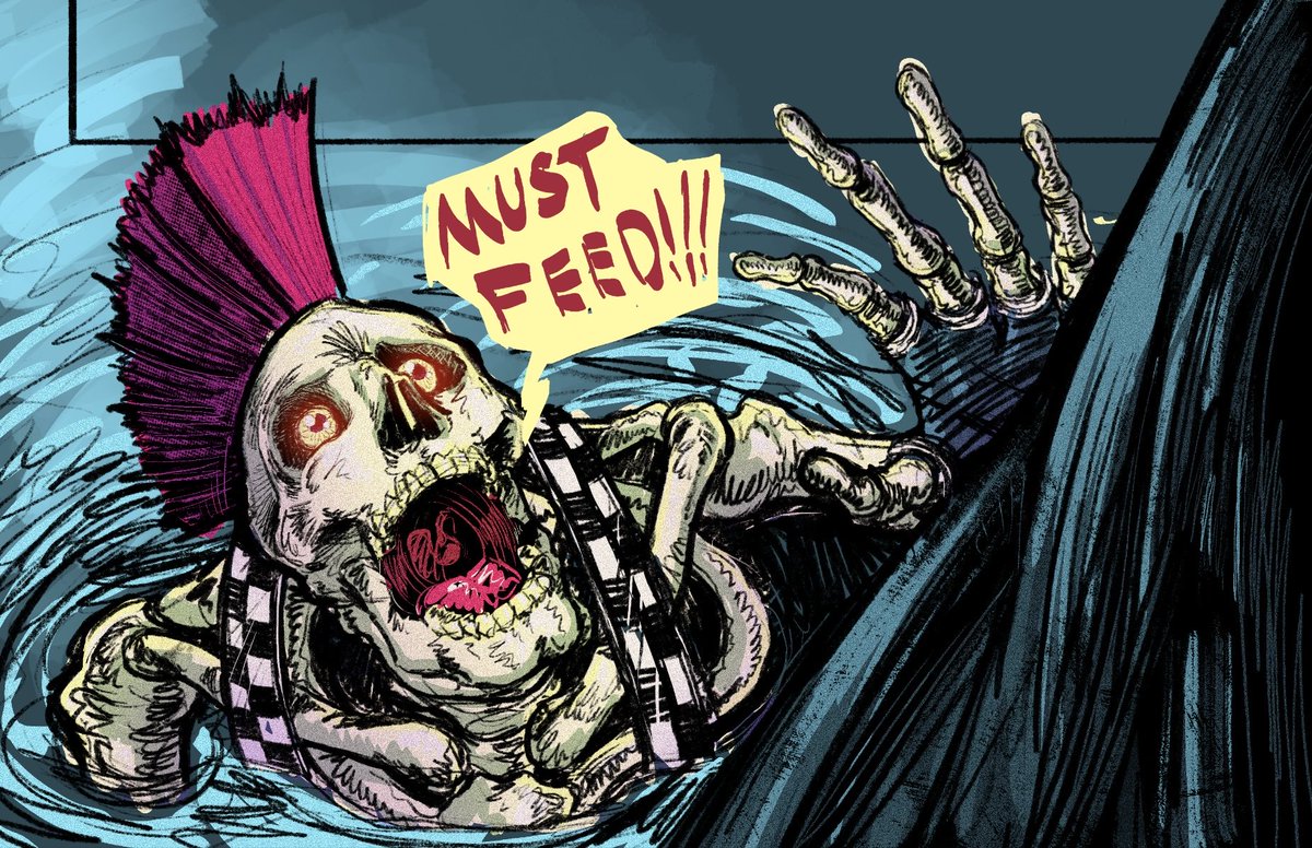 BoogieBotComics's tweet image. Work in progress. ✏️ #wip #art #punkrock #boogiebotcomics