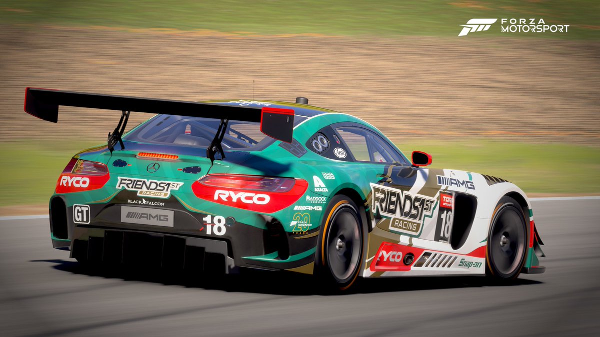 ESV_Phoenix's tweet image. Quite pleased with how this @Friend1stRacing lobby livery turned out for the AMG GT3. This livery was also a winner of this week&apos;s @ForzaMotorsport livery comp 👍
Happy days 🤙

@TheReal_TORA
@GridFinder 
#FMshare 
#PhoenixDesign 
#AMG