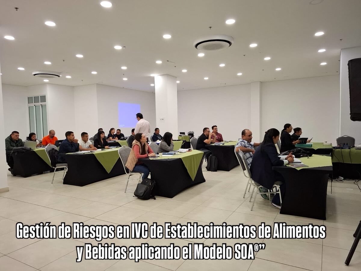 Cosesam1's tweet image. 📍 Hoy en Popayán se realizó el taller “Gestión de Riesgos en IVC de Alimentos y Bebidas aplicando el Modelo SOA®”, del convenio COSESAM–SENA. Excelente asistencia y una jornada llena de aprendizaje y fortalecimiento de capacidades para nuestros territorios #SENAConLasEmpresas