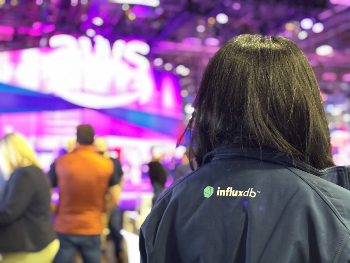 InfluxDB's tweet image. We’re just a couple of weeks away from #AWSreInvent and already gearing up for a big week in Vegas.

Whether you’re building high-performance systems, working with sensor telemetry at scale, or just curious how #InfluxDB 3 handles real-time workloads, come by and put it to the…