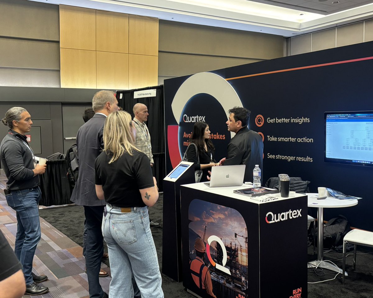 MiningTech1's tweet image. Day 1 of MiningTech North America closed off with onsite demonstrations by Quartex and further discussions on tech and decarbonising of mining by Terry Salman C.M. BBM Kalev Ruberg Paul Tim Whillans. More to come on Day 2!