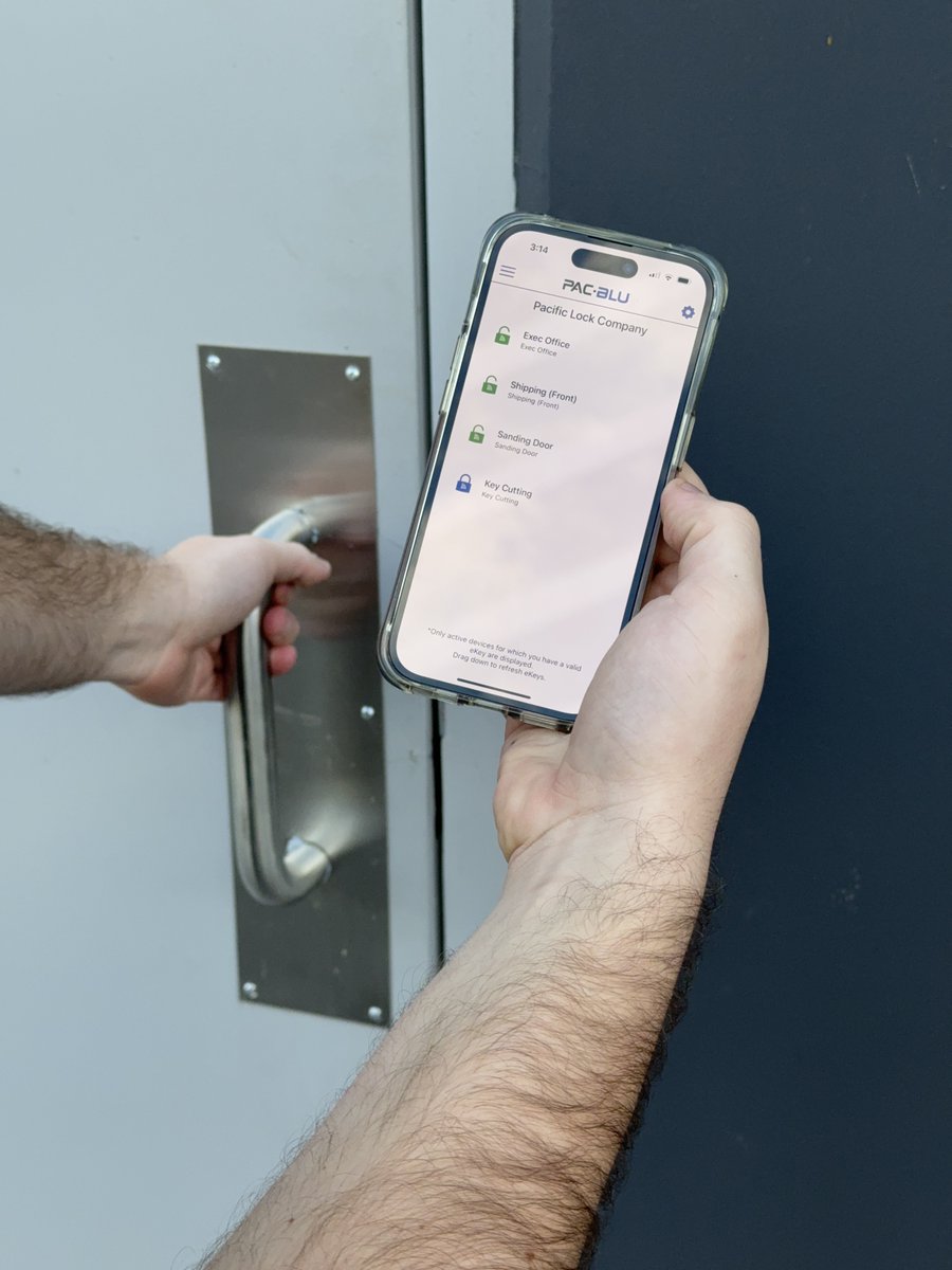 PACLOCK_USA's tweet image. In under two hours, you can upgrade your business with digital eKeys, audit trails, scheduled access, and other industry-leading features. It’s the simplest access control solution in a box @PACBLU_PLC !

#SmallBusinessSolutions #CloudControl #BluetoothAccess #AccessMadeSimple
