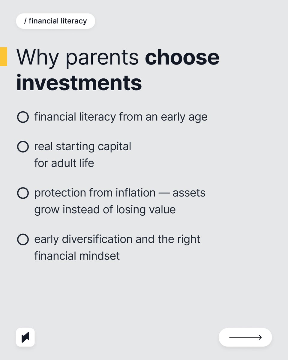 BinaryxPlatform's tweet image. 🎁 Toys break. Gadgets age. Kids grow fast.
But assets? They grow with them.

Parents worldwide are shifting from gifting things → to gifting investments: real estate shares, market assets, savings, tokenized RWAs.

👇 Is society ready for this new kind of gifting?