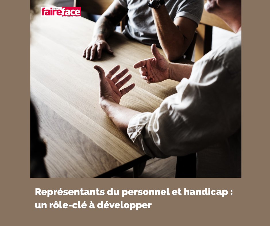 Ils ont un rôle à jouer pour une meilleure prise en compte du handicap dans leur entreprise. Eux, ce sont les élus du personnel, qui peuvent agir en CSE, et les délégués syndicaux, en concluant, entre autres, des accords handicap avec la direction. 
➡️urls.fr/4geRG-