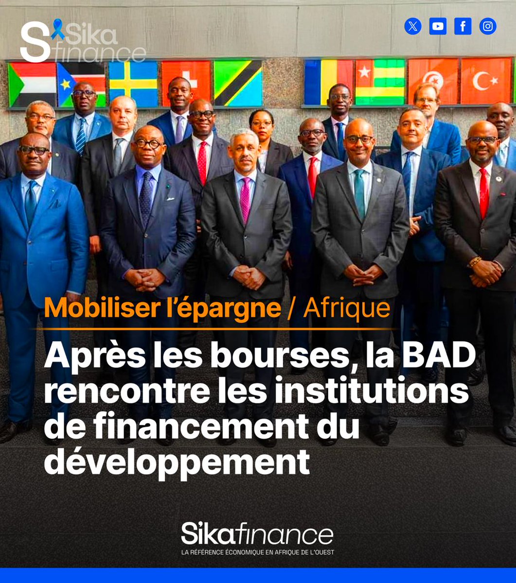 finance_sika's tweet image. En lançant une plateforme inédite pour unir banques de développement, bourses et investisseurs, l&apos;@AfDB_Group ouvre un front décisif pour mobiliser l’épargne africaine à grande échelle et bâtir enfin une architecture financière capable de financer l’avenir du continent.