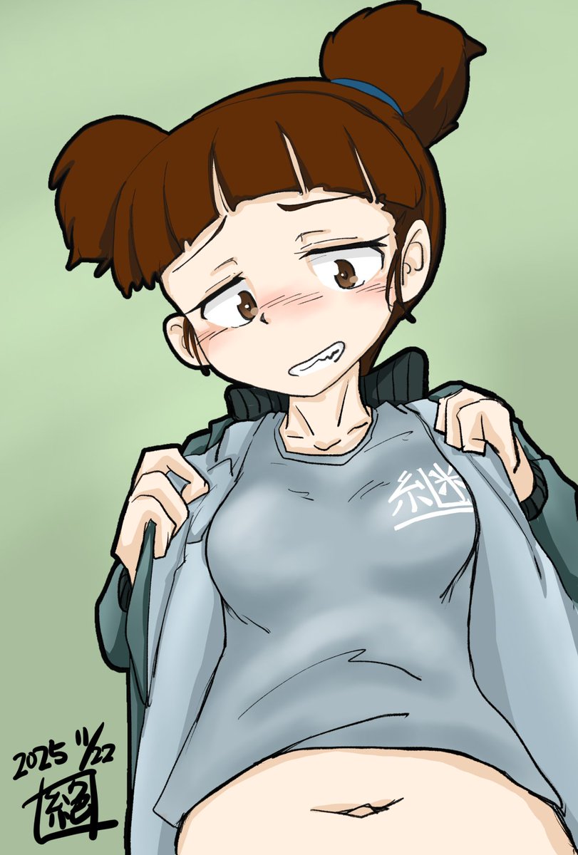 EComgmail's tweet image. #週末ガルパンお絵描き120分一本勝負
#週末ガルパンお絵描き120分一本勝負20251121
お題フリー
本日は継続高校　BT-42操縦士　#ミッコ生誕祭　であります!
お誕生日おめでとうございます‼︎
ちょいと出遅れたー
すまんごー‼︎
#ガルパン 
#ミッコ生誕祭2025