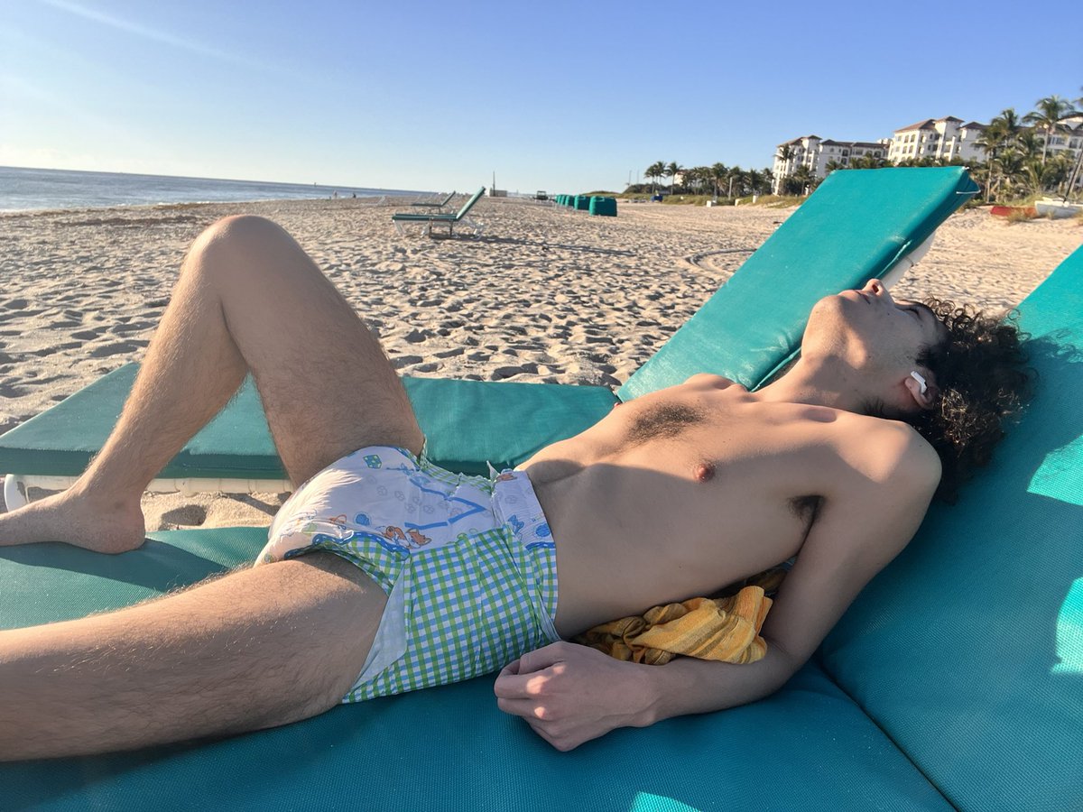 Soaking in the sunshine