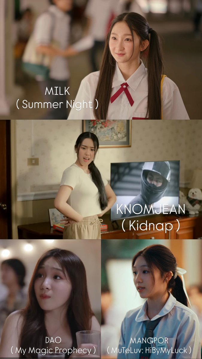 earning_en's tweet image. เท่ากับว่าตอนนี้ FELIZZ ได้เล่นซีรี่ส์ของเจมครบทุกคนแล้วว GMMTV2026 ขอยืนกลางแบบเริ่ด ๆ ไปเลยน้าา งานหลักเป็นศิลปิน งานรองเป็นนักแสดง ลูกสาวทั้งหกเก่งมากก🥹💖

( #FELIZZ #jaoyng #yolochari #sangtsangt #acare_ct #preamnicha #ciinthesea )