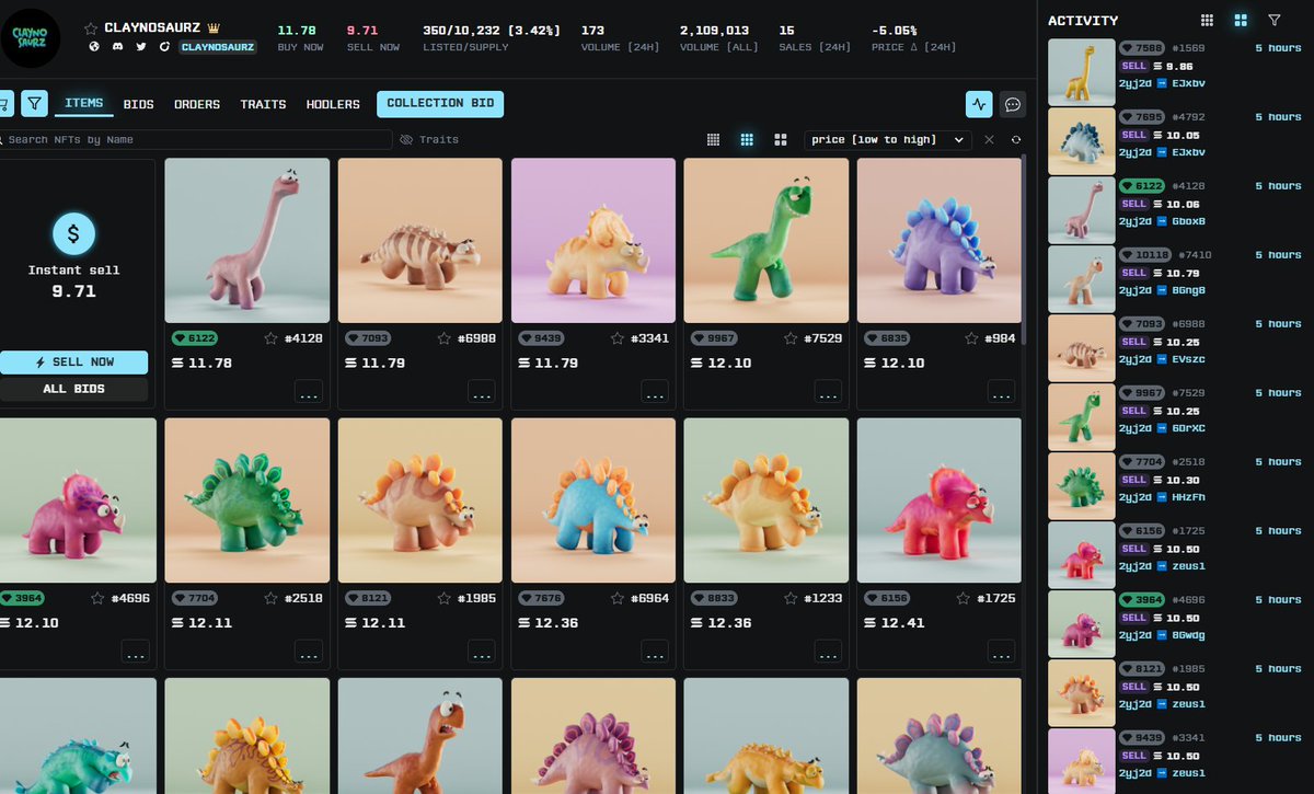 cryptoaddicts1's tweet image. Popkins by Claynosaurz has been hot lately, but lets not forget about the Dinos. Some purchases coming in hot today, look at that majestic Bronto sold for ~$1400, what a steal. 

✔️Staking a classed Clayno dino for 12 months earns you 6XP per second. Once Clayno launches token…