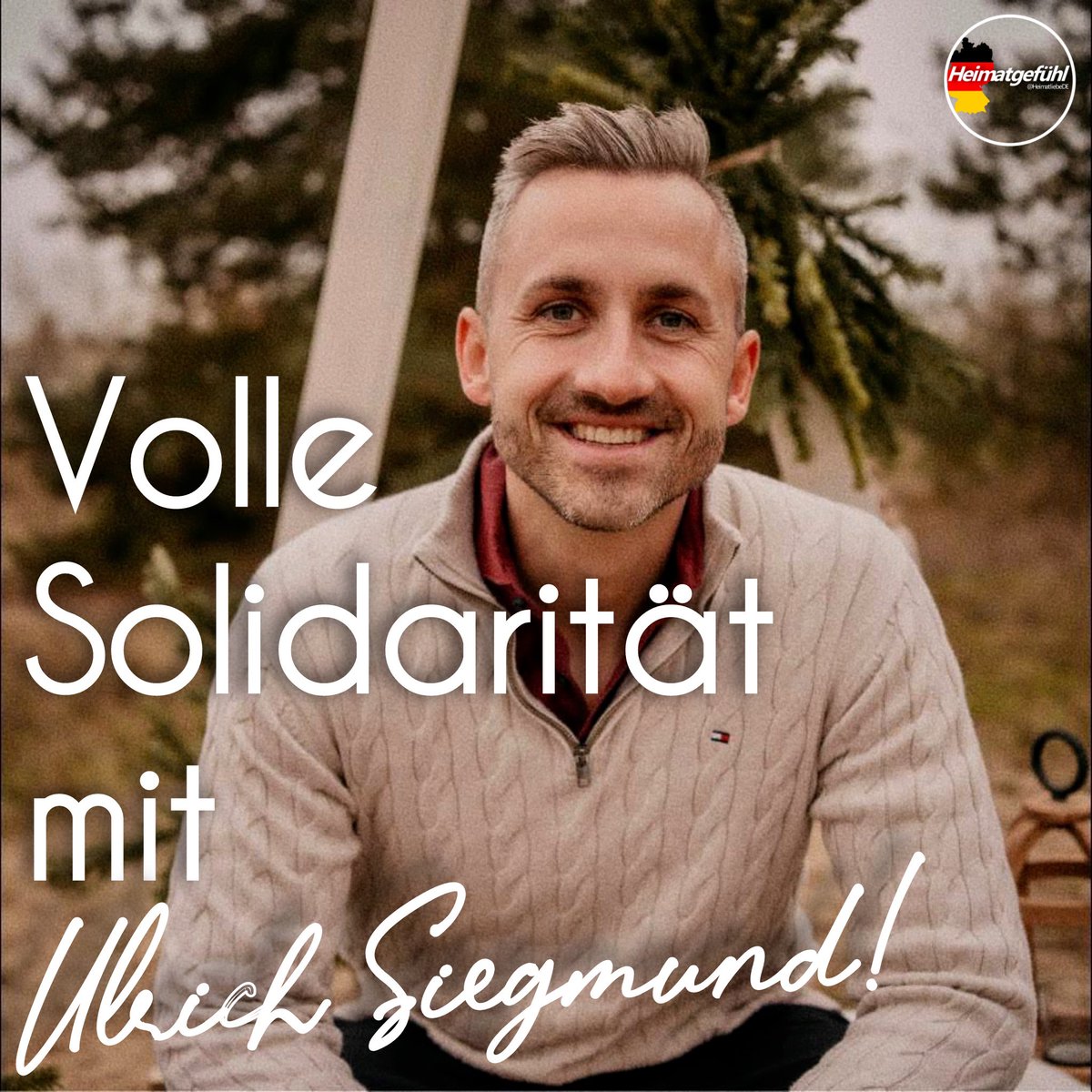 HeimatliebeDE's tweet image. Hier wurde klar versucht, @UlrichSiegmund politisch zu zerstören.

Volle Solidarität! 🇩🇪