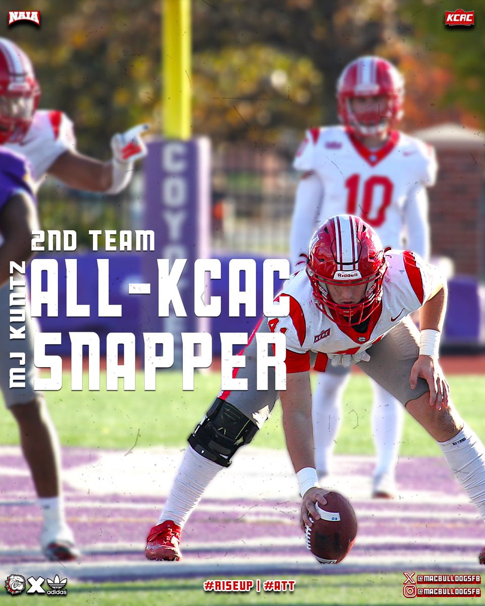 Congratulations to our <a href="/kcacsports/">Kansas Collegiate Athletic Conference</a> 2nd Team Special Teams honorees! 

So. Kicker &amp; Punter Jack Finder
So. Snapper MJ Kuntz

#RiseUp | #ATT