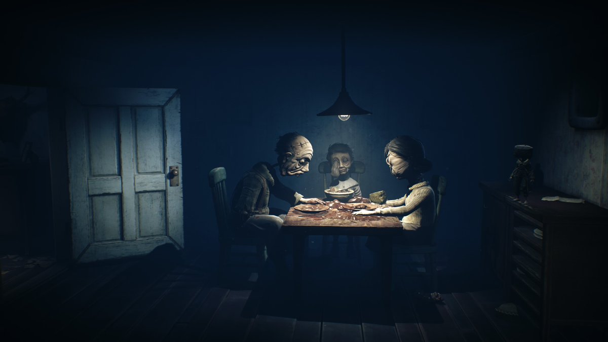 What in the resident evil 7 biohazard is going on in this game??

#Littlenightmares2