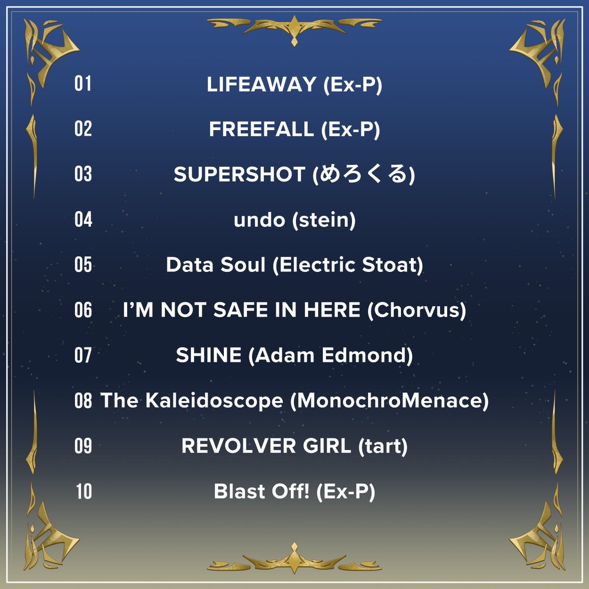 SELENA's first album, "Selenograph," will be releasing tomorrow in celebration of her first anniversary! 💫🛸

Featuring all official songs thus far, and our lovely contest winners, this 10-track album will be available in both digital &amp; physical formats alongside new merch!