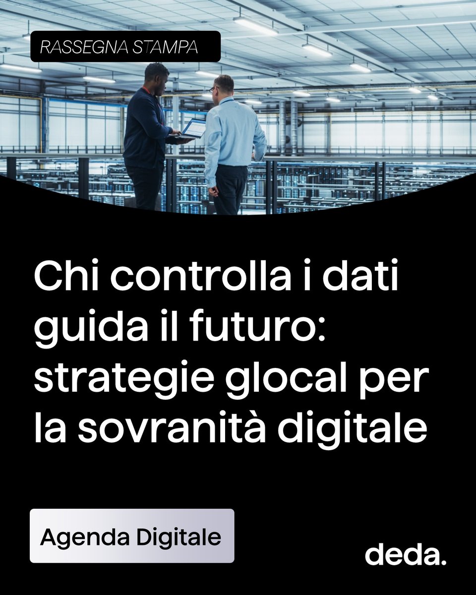 DEDAGROUP_ICT's tweet image. 🎯 𝐔𝐧’𝐀𝐈 𝐝𝐚𝐯𝐯𝐞𝐫𝐨 𝐮𝐭𝐢𝐥𝐞 𝐧𝐚𝐬𝐜𝐞 𝐯𝐢𝐜𝐢𝐧𝐨 𝐚𝐥𝐥𝐞 𝐩𝐞𝐫𝐬𝐨𝐧𝐞
Oggi rischiamo una dipendenza tecnologica crescente: pochi controllano i modelli, molti li subiscono. Per questo servono infrastrutture locali, competenze diffuse e qualità dei dati.

💡…