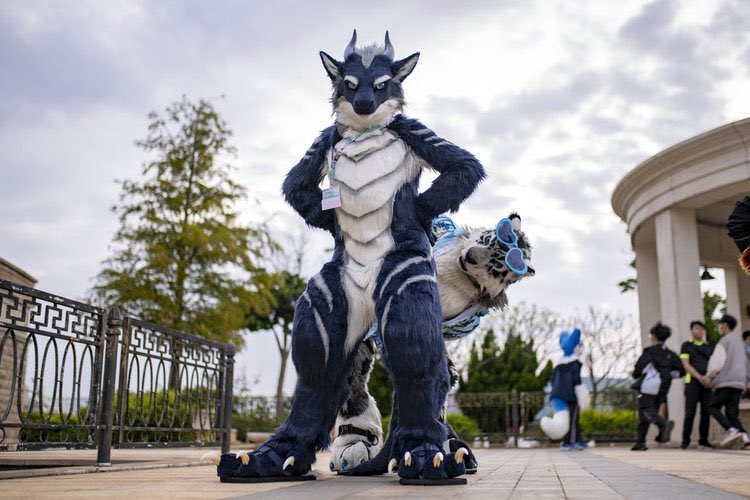 Peeking behind the dragon #獸無限2025 #Infurnity2025 #FursuitFriday

📸: <a href="/eps_ham/">ハム Ham</a>