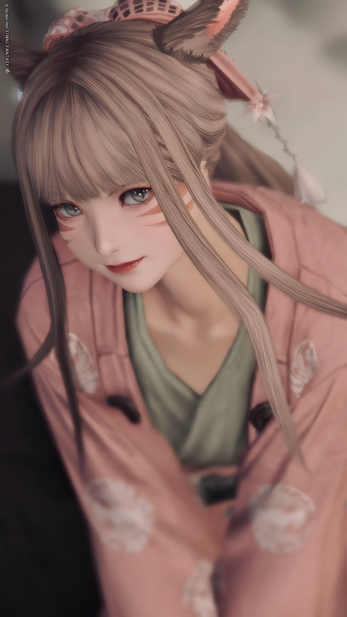 お誕生日だったので気合い入れました🐈
いつもありがとうねっ！！
#FF14 #ミコッテ