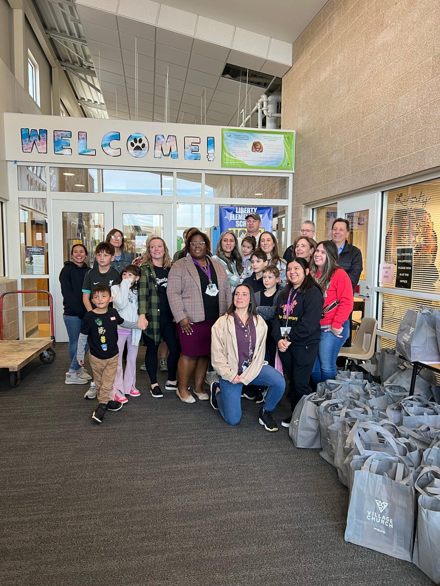 Thank you to the Village of Bartlett Church and the Bartlett Jewel for the 59 Turkeys, stuffings, and dried can goods delivered today for our Liberty Families!