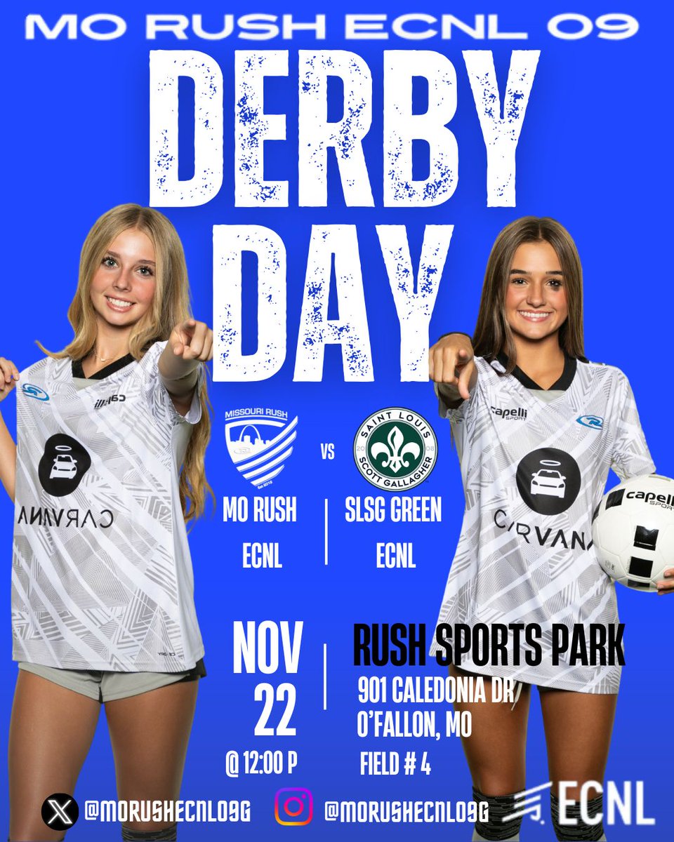 MORushECNL09g's tweet image. Tomorrow is Officially...... DERBY DAYYYYYY!!!!... Let's Go Rush!!!

@MoRushSoccer @MoRushECNL @ECNLgirls
@TheECNL @ImYouthSoccer @TopDrawerSoccer @ImCollegeSoccer
