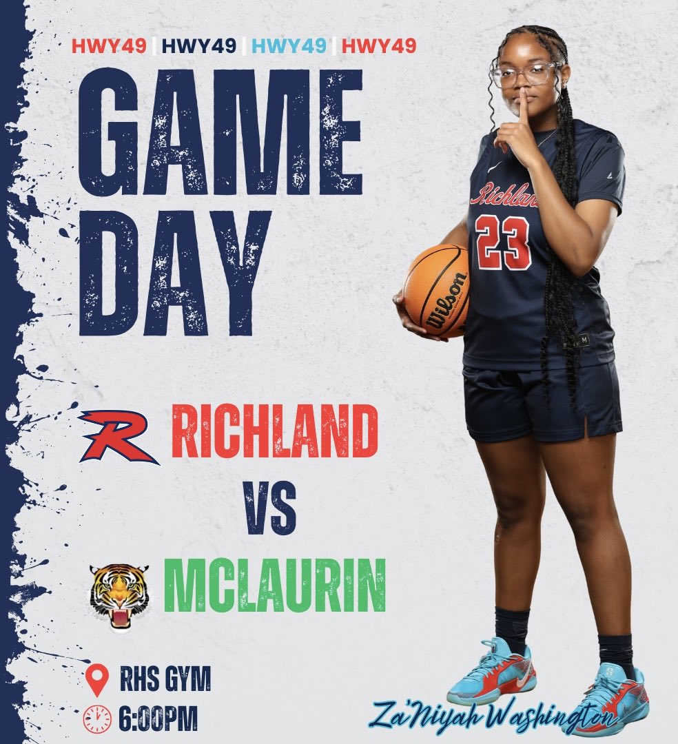 Game Day!! Come out tonight and support Rangers Basketball at home against McLaurin! #HWY49