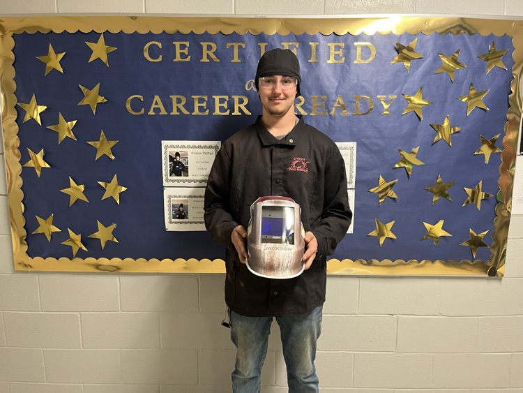 Devin Stewart earned all of this KY DOT 3-G &amp; 4-G welding certifications!  Way to go, Devin!! So proud!  HUGE THANKS to Americans Helping Americans Grant, he received his Welding Helmet to take out to work!  Way to go, Devin &amp; Mr Mulkey! <a href="/HelpAmericans/">Americans Helping Americans®</a> <a href="/KY_CTE/">Kentucky Office of Career and Technical Education</a>