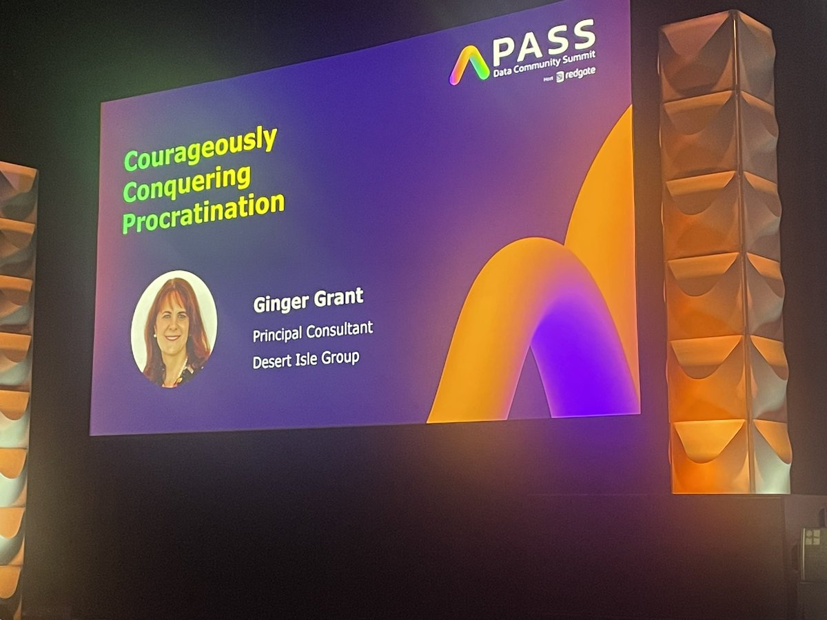 ReviewMyDB's tweet image. It’s the final day of @PASSDataSummit with Ginger kicking off the community keynote!

#passdatasummit #passsummit #passdatacommunitysummit