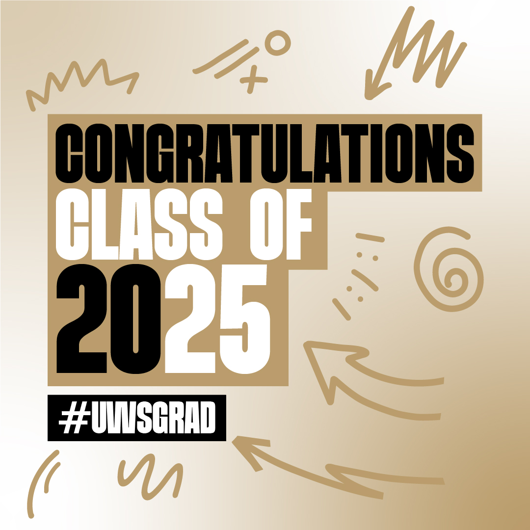 UWSalumni's tweet photo. Congratulations to all our newest graduates! Welcome to the UWS alumni community. #uwsgrad #classof2025 https://t.co/9v6GqCDHYl