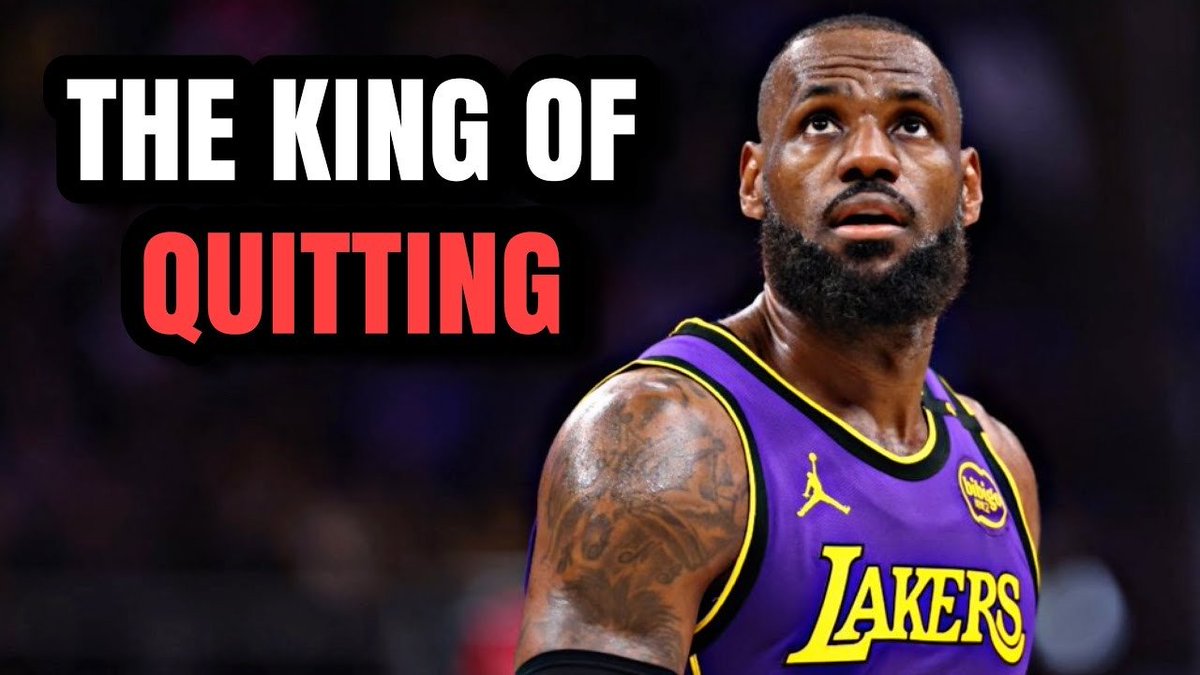 Bro, how do you average 2 wins in your NBA Finals and think you're the greatest? TWO! How do you get swept 3 times on the biggest stage, lose 3 straight games in ALL 6 of your losses, go 4-6 and never even come close to forcing a game 7 in defeat, get destroyed in the #1 and #4