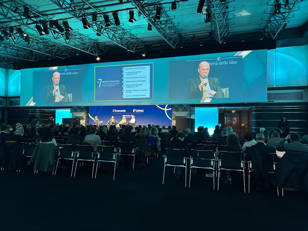 Presentato stamattina alla Borsa Italiana il nuovo Rapporto integrato di sostenibilità CONAI, nell’ambito dell’evento "Il futuro della sostenibilità tra sfide emergenti e transizione competitiva" organizzato insieme al <a href="/Corriere/">Corriere della Sera</a>.

Leggi qui il comunicato: conai.org/notizie/sosten…