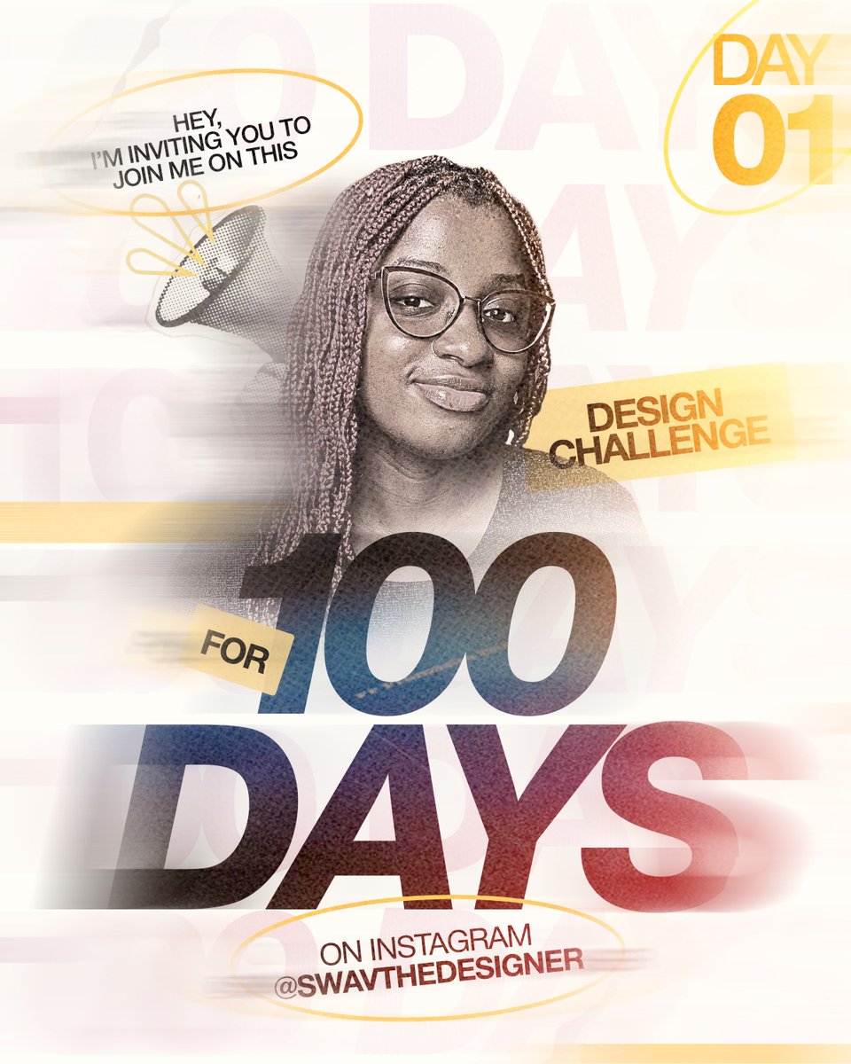 Lorita_theswav's tweet image. Day 1 of 100. 

I&apos;m beginning a design challenge. 
This is more about committing to showing up daily for the next 100 days, making stuff, and keeping it simple.💚
#Swavthedesigner #100daysdesignchallenge #creativedesigner #creativegrowth