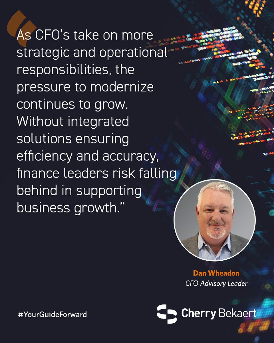 pbrecruits's tweet image. The time for modernization isn’t coming — it’s already here. 99% of CFOs plan to modernize their #finance operations in the next 12 months. 

Download @CherryBekaert’s Modernization in Motion report to see how #middlemarket #CFOs are leading the change. okt.to/T4QNah