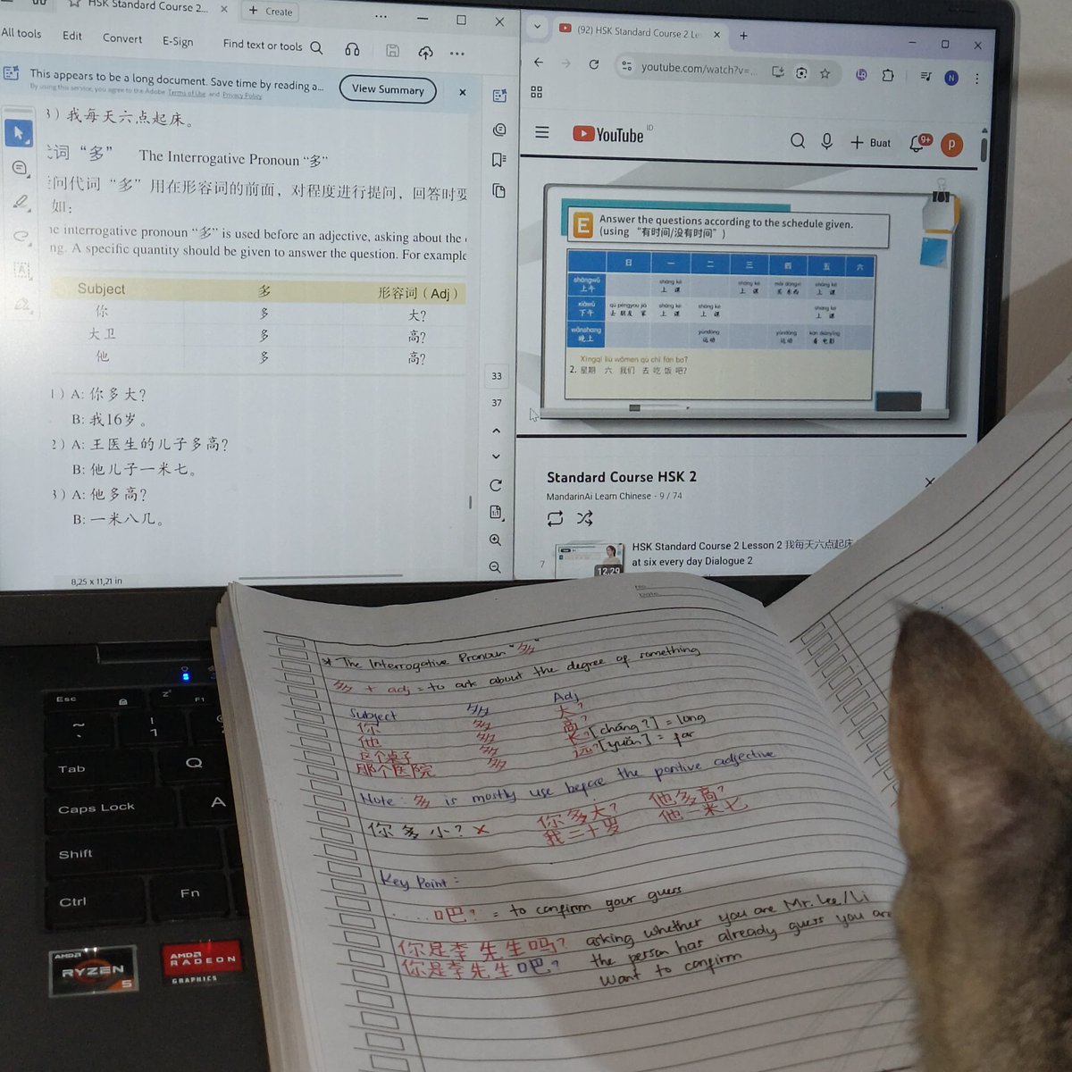 kikufukuuu's tweet image. [50/100]

Reviewed lesson 2 dialogues 3-4.

#langtwt #studytwt #100daysoflanguagelearning 🇨🇳