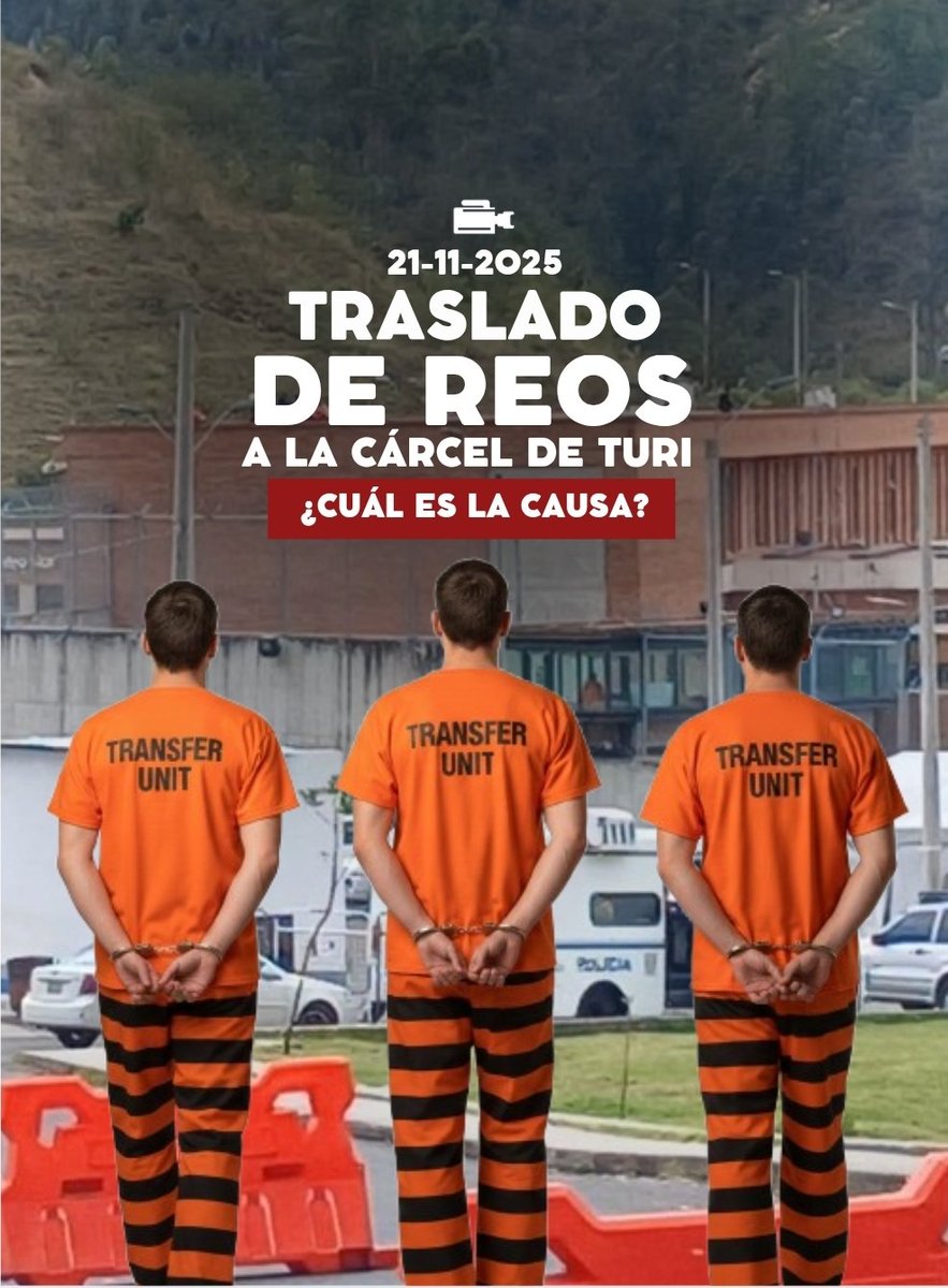 _REDInformativa's tweet image. Un grupo de reos de otras provincias del país llegó al CRS Turi la madrugada de este viernes 21 de noviembre.

El gobernador del Azuay, Xavier Bermúdez, dijo que el traslado busca evitar el hacinamiento y la violencia en otros centros carcelarios del país.

Agregó que los PPL son…