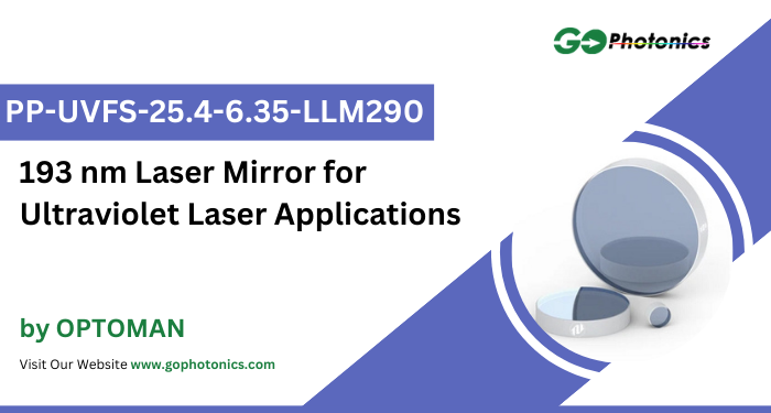 gophotonics's tweet image. The PP-UVFS-25.4-6.35-LLM290 from OPTOMAN is a Laser Mirror that operates at a wavelength of 193 nm.

Click here to Download the Datasheet ow.ly/5zXH50XvB3j

#OPTOMAN #laser #mirror #diameter #thickness #Chips #ultraviolet #Featured #Products #photonics #INDUSTRY #Insights