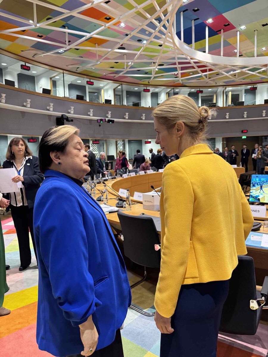 SecLazaro's tweet image. 1/2 Just concluded my participation in the 4th EU IndoPacific Ministerial Forum in Brussels hosted by HRVP @kajakallas. I emphasized that the faithful implementation of int&apos;l law especially #UNCLOS &amp;amp; #2016ArbitralAward is crucial in reducing conflicts in the maritime domain