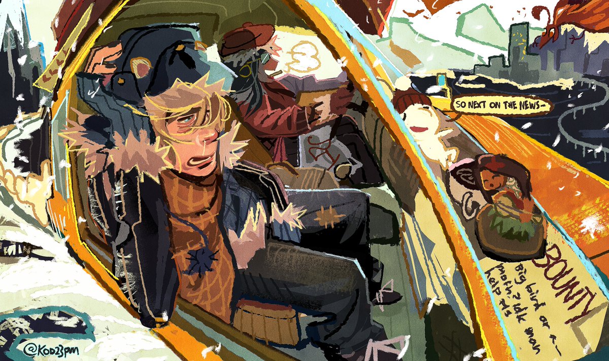 doodling ocs once a year