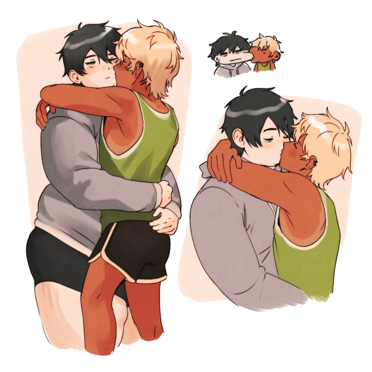 NGreentail's tweet image. Now kiss