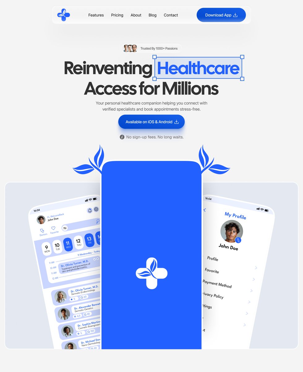 Wahaj_Designer's tweet image. Doing a special deal for the next 15 days:

A complete landing page design and Framer development (with smooth animations + custom illustrations) for $500.

If you want in, message me or book a quick call.