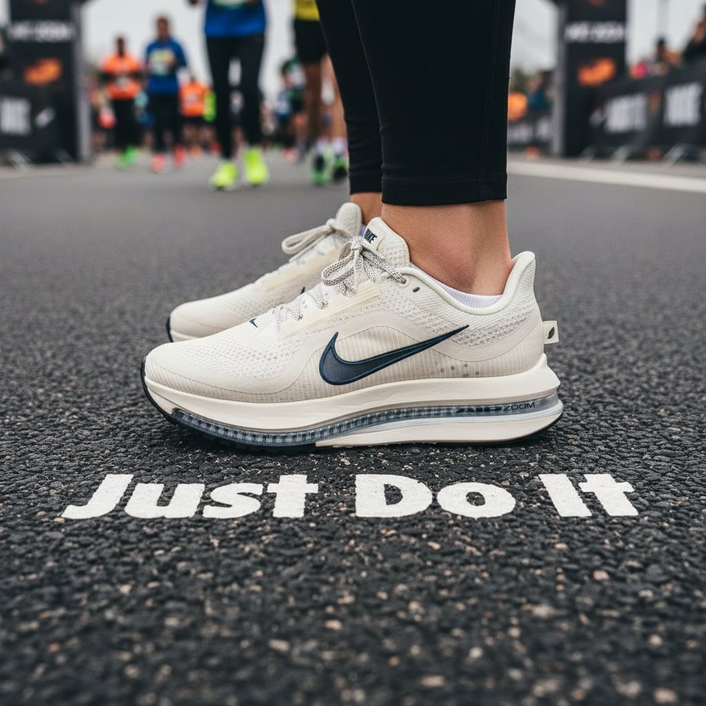 En esta, subí una foto de los zapatos y pedí:

 "Primer plano de las piernas de una mujer que lleva estas zapatillas en 
