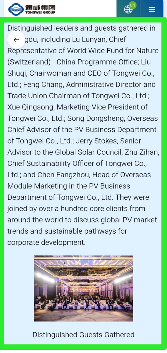 FestilaOvidiu's tweet image. &quot;The Overseas Sub-For[.]&quot;(sourceofthiswrittenmaterial andphotosfromthispost➡️site en.tongwei.com)🙂☀️👏👏👏👍👍👍,🟢 #SymbiosisBeyondBoundaries #TongweiSolar 🥇, #TheTongwei_WWFCooperationProgram ✌️, #GlobalSolarCouncil #TW_G12SystemEcosystemWhitePaper 🟢 @Tongwei_Solar