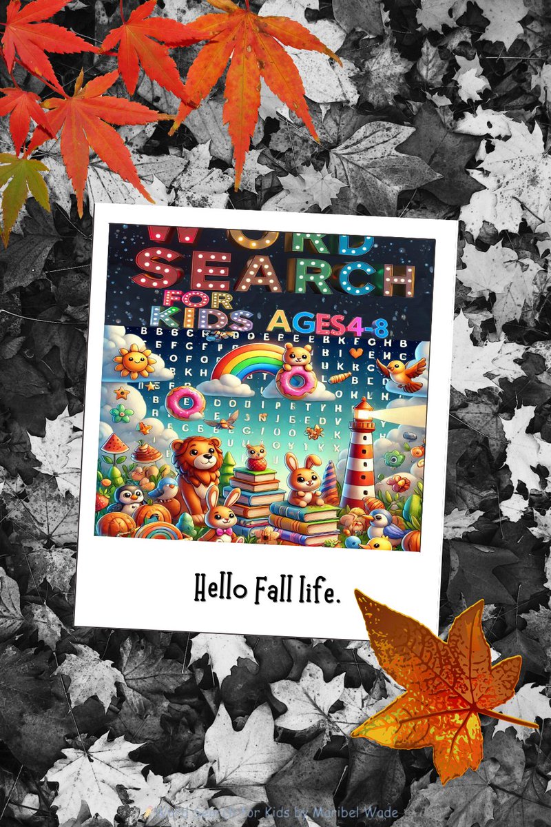 Maribel31Wade's tweet image. Fall into fun learning! 🍂
Word Search for Kids makes cozy autumn days full of play, learning, and creativity. 🧩📚
#LearningFun
#KidsActivities #AmazonBooks #Fall