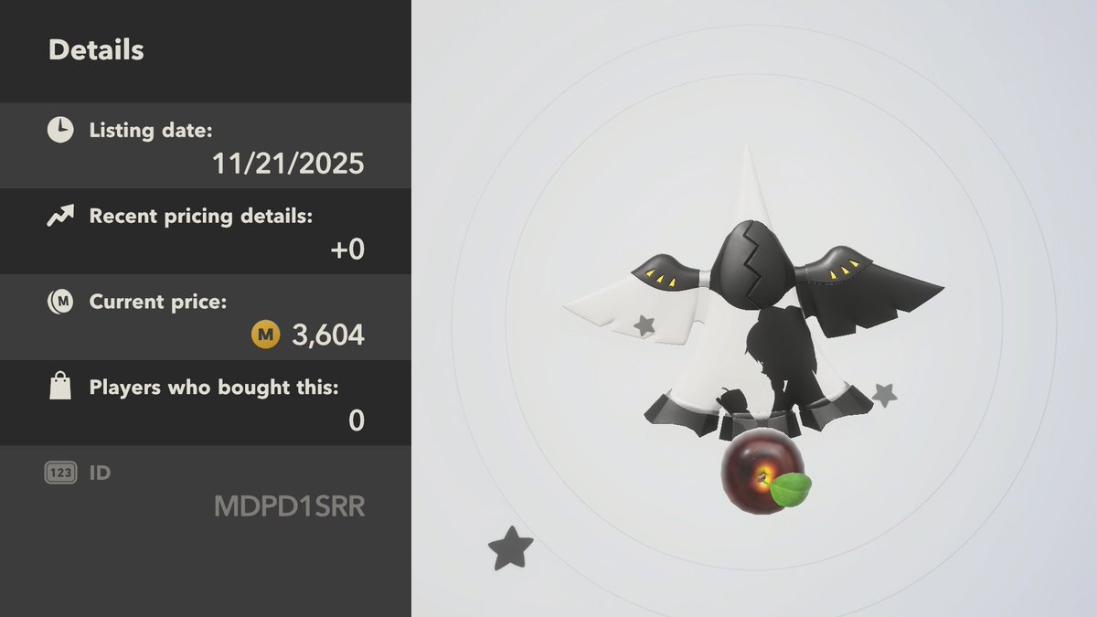 KirbyEarthbound's tweet image. One of my first few custom machines, I made a Bad Apple Winged Star!!