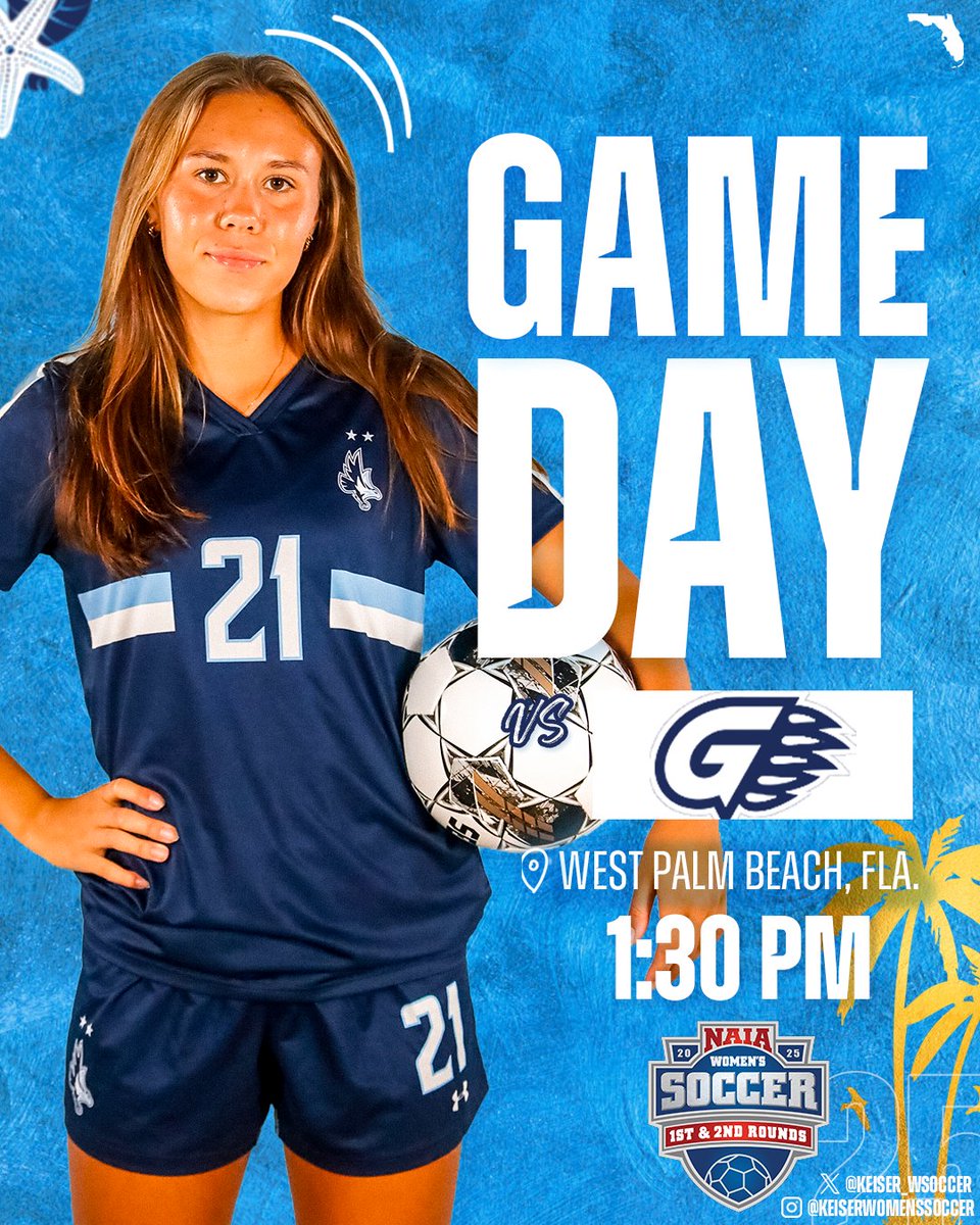 𝗡𝗔𝗜𝗔 𝗣𝗼𝘀𝘁𝘀𝗲𝗮𝘀𝗼𝗻 𝗥𝘂𝗻 𝗦𝘁𝗮𝗿𝘁𝘀 𝗧𝗼𝗱𝗮𝘆!

🆚: No. 24 Georgia Gwinnett
🕕: 1:30 PM
🏟: Multi-Purpose Field
📍 : West Palm Beach, Fla.
📊: bit.ly/3tQY6oX
🎥: bit.ly/48aqCXk
🎟 : bit.ly/3Ua1h7k

#DefendTheBeach